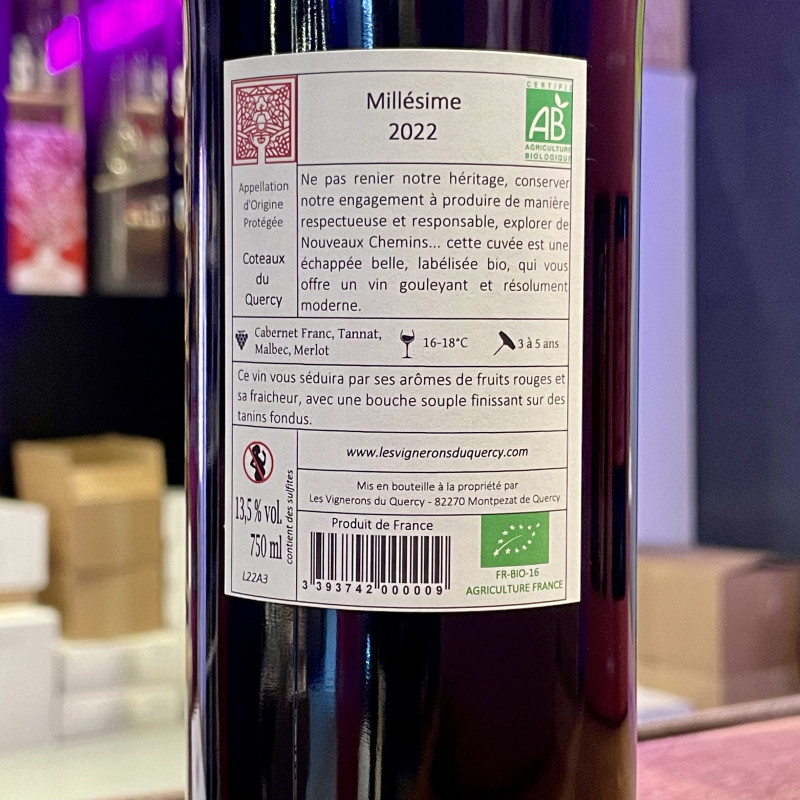 Les Vignerons du Quercy - Les Nouveaux Chemins [Rouge]