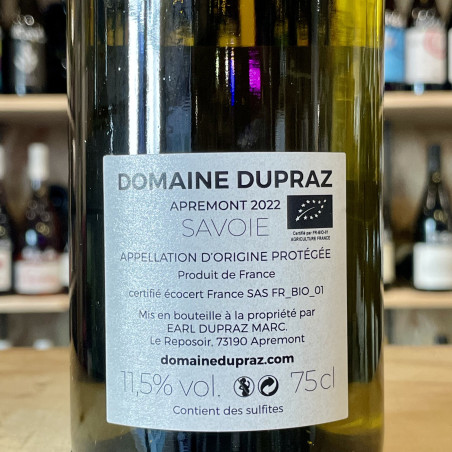 Domaine Dupraz - Moulin
