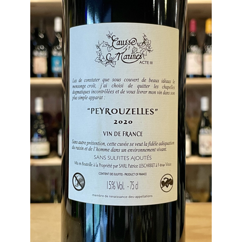 Domaine Causse Marines - Les Peyrouzelles