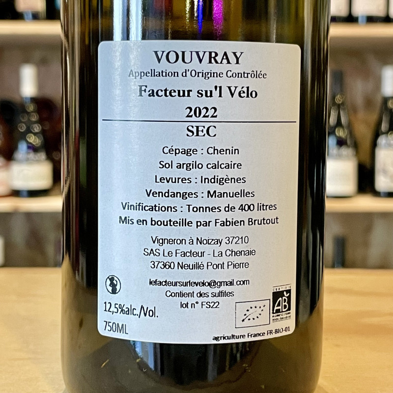 Domaine du Facteur Le Facteur - Su'L'Vélo [Blanc]