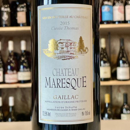 Château Maresque - Cuvée Thomas