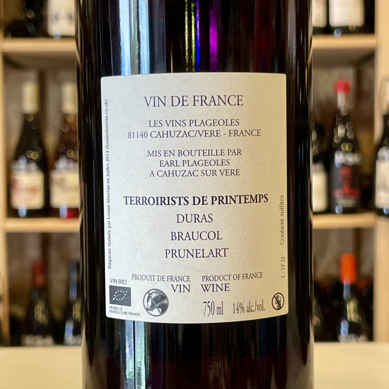 Domaine Plageoles - Terroirists de Printemps [Rosé]