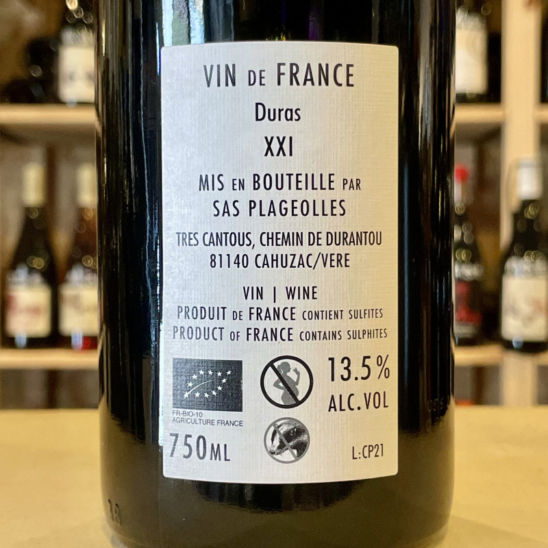 Domaine Plageoles - Contre Pied [Rouge]