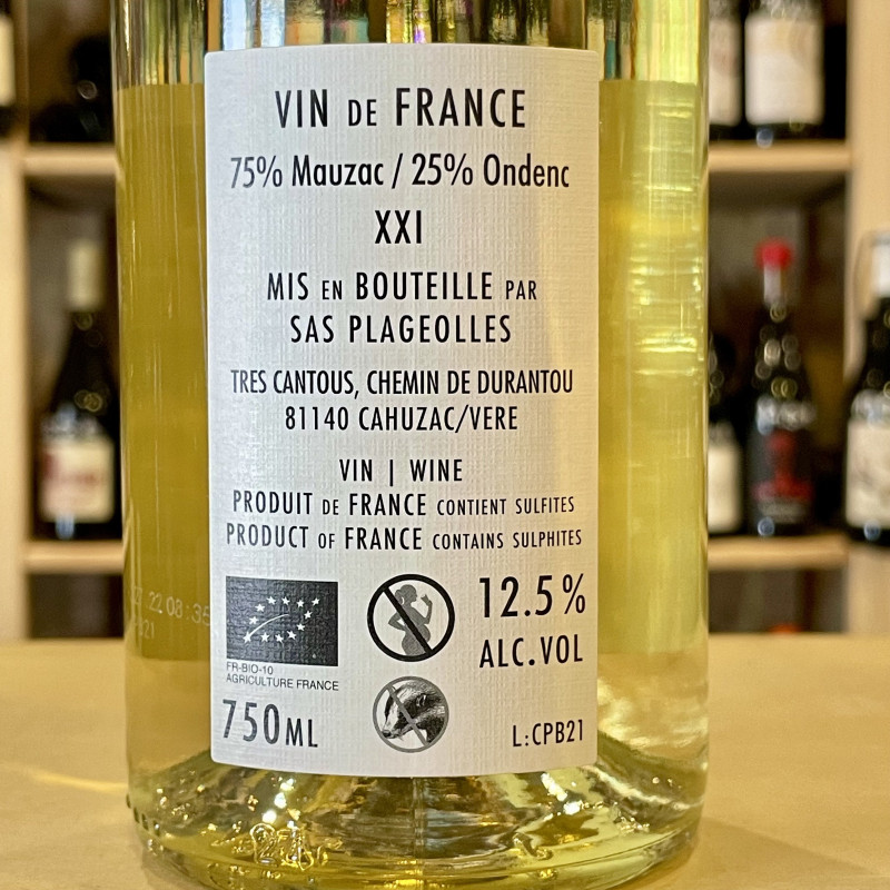 Domaine Plageoles - Contre Pied [Blanc]