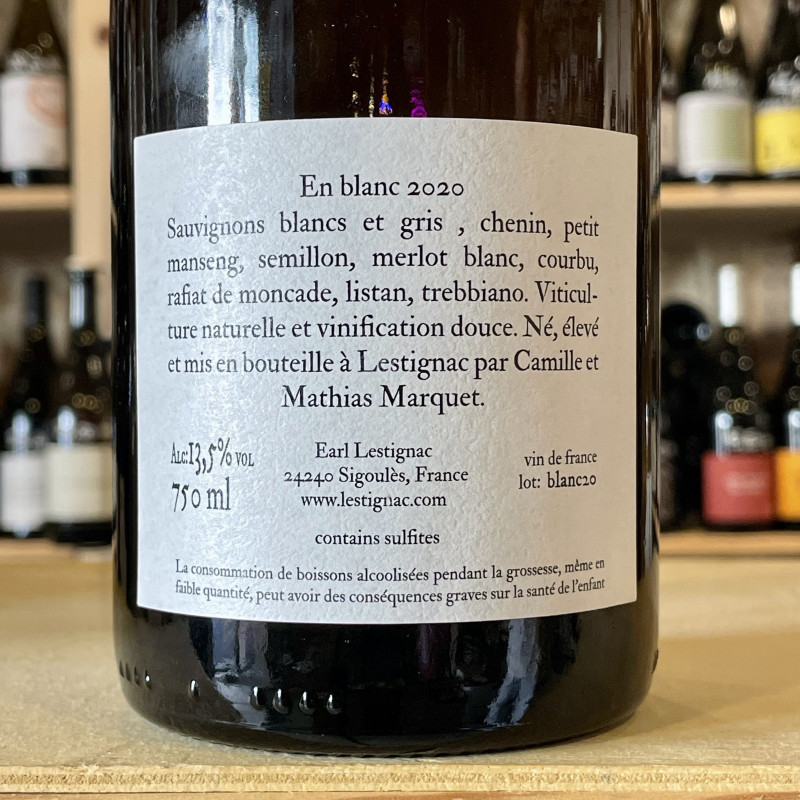 Château Lestignac [Hors Les Murs] - En Blanc