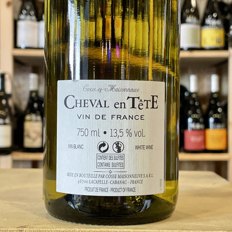 Domaine Cosse et Maisonneuve - Cheval en Tête [Blanc]