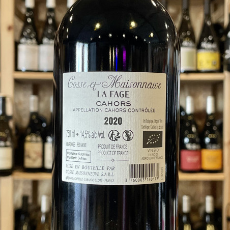 Domaine Cosse et Maisonneuve - La Fage