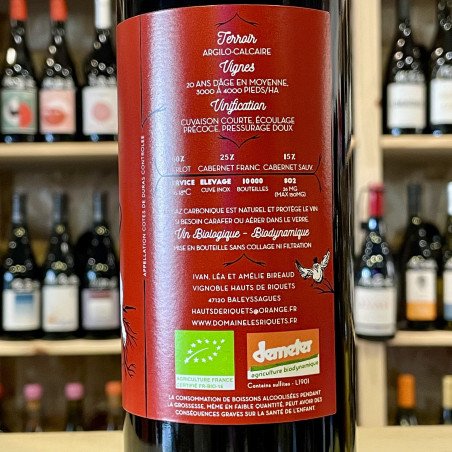 Domaine Les Hauts de Riquets - Diablerie