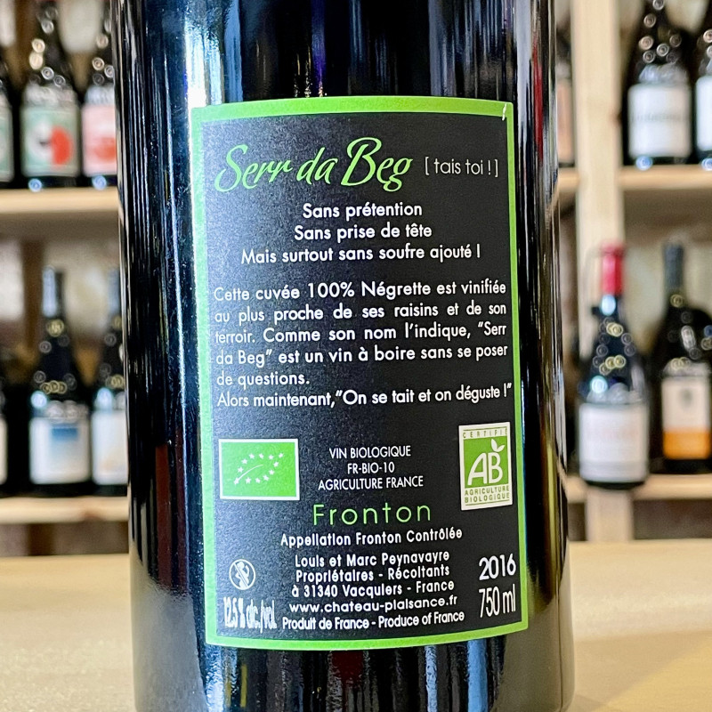 Château Plaisance - Serr Da Beg