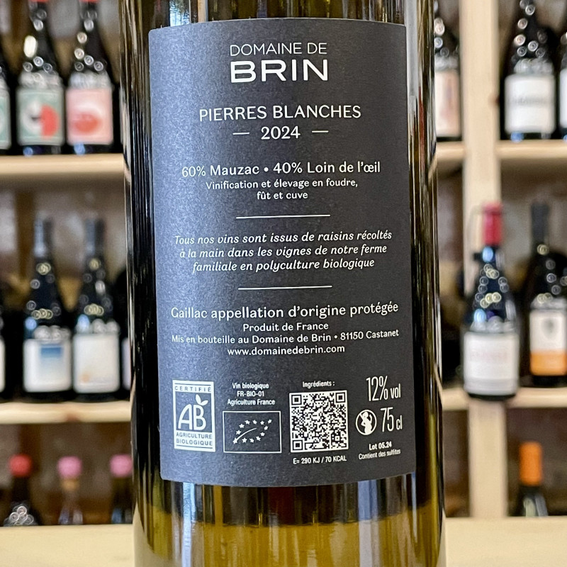 Domaine de Brin - Pierres Blanches