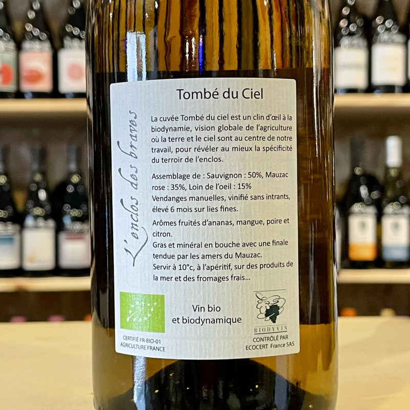 Domaine L'Enclos des Braves - Tombé du Ciel [Blanc]