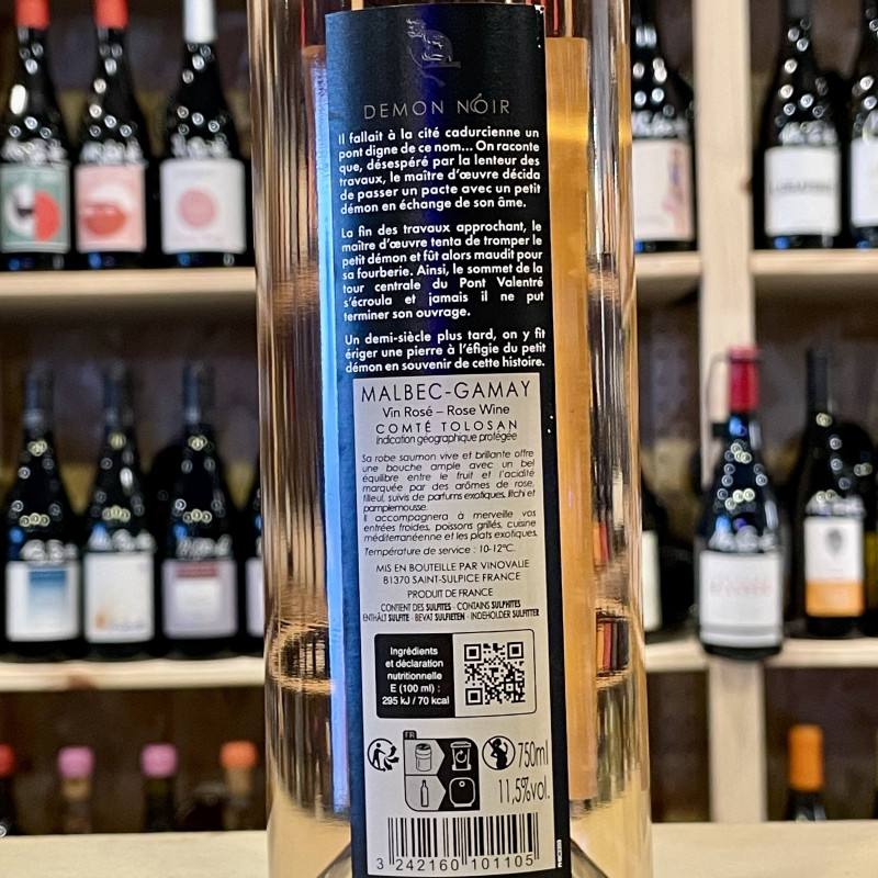 Vinovalie - Démon Noir [Rosé]