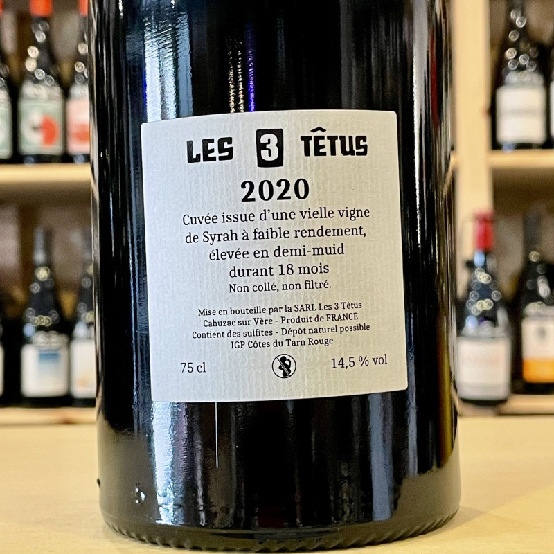 Domaine Les 3 Têtus - Le Têtu [Rouge]