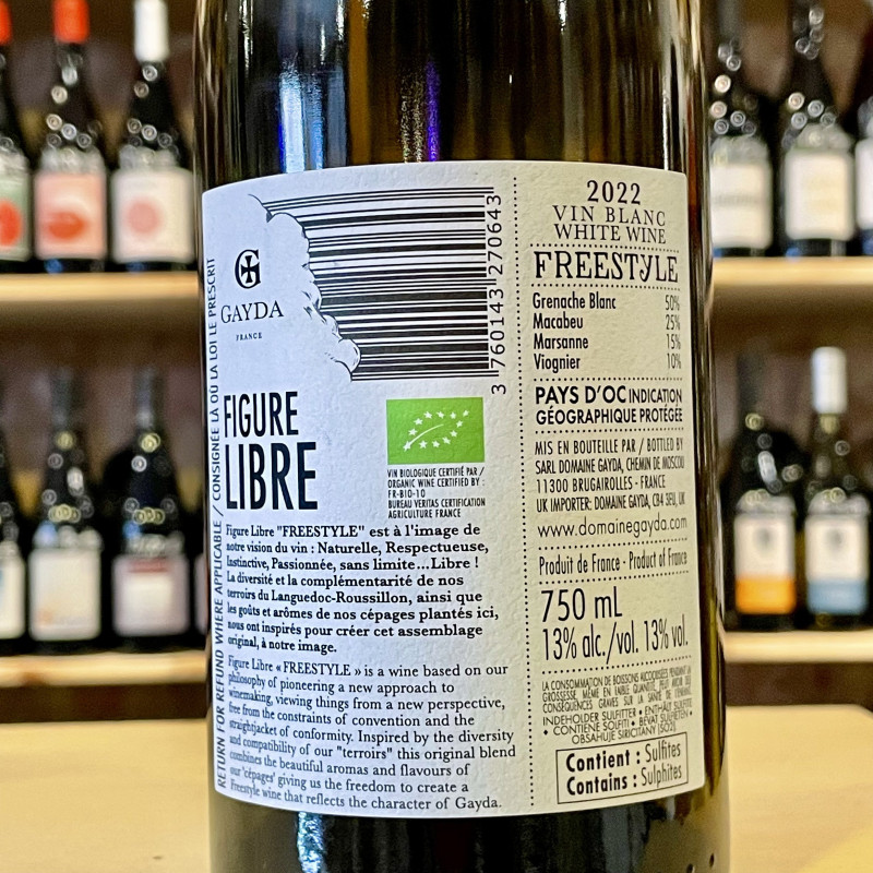 Domaine Gayda - Figure Libre Freestyle [Blanc]
