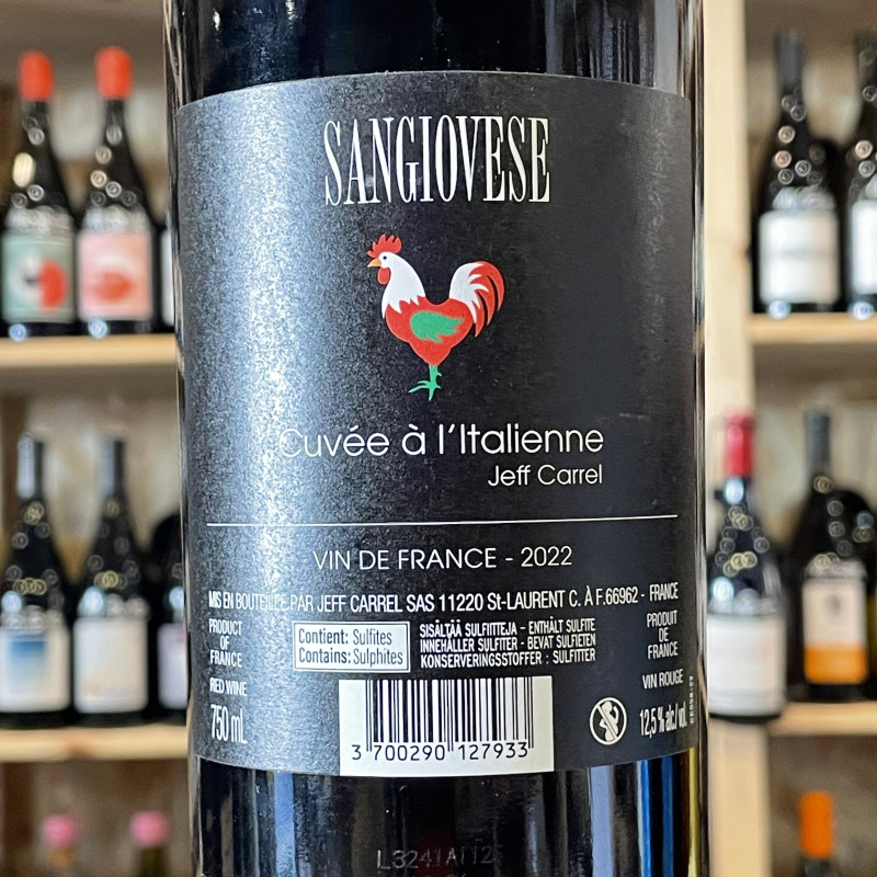 Jeff Carrel - Sangiovese [Cuvée à l'talienne]