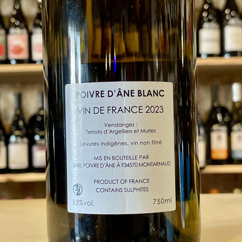 Vins Poivre d'Âne - Poivre d'Âne [Blanc]