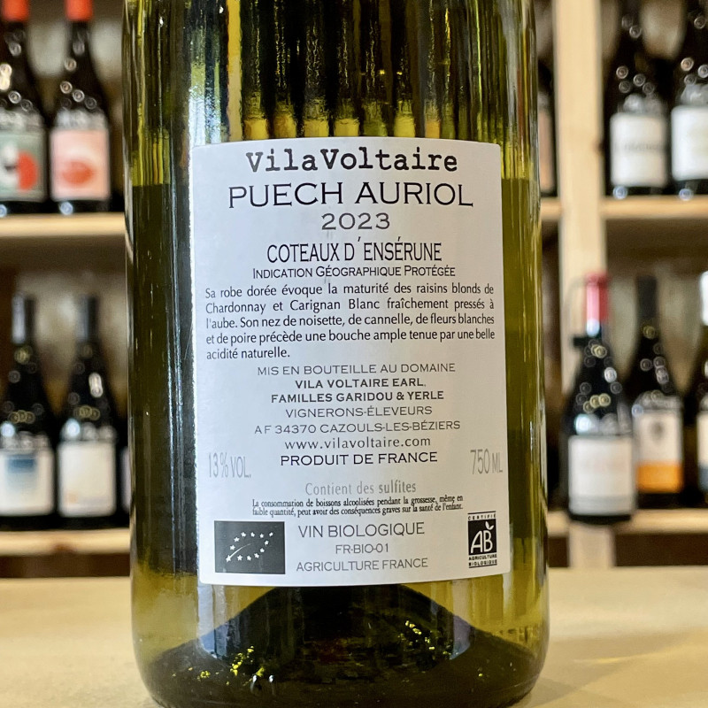 Domaine Vila Voltaire  - Puech Auriol [Blanc]