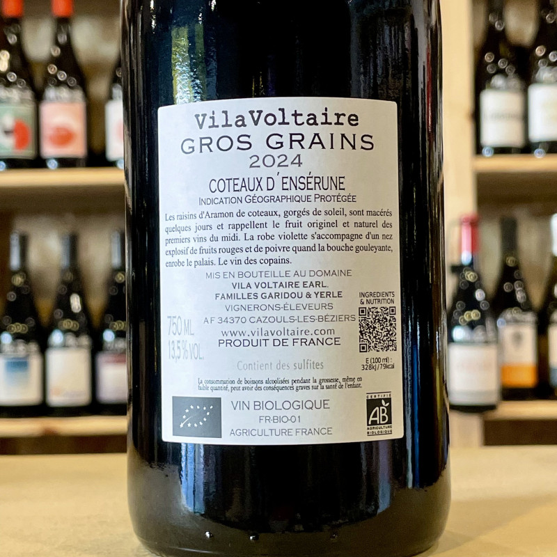 Domaine Vila Voltaire - Gros Grains