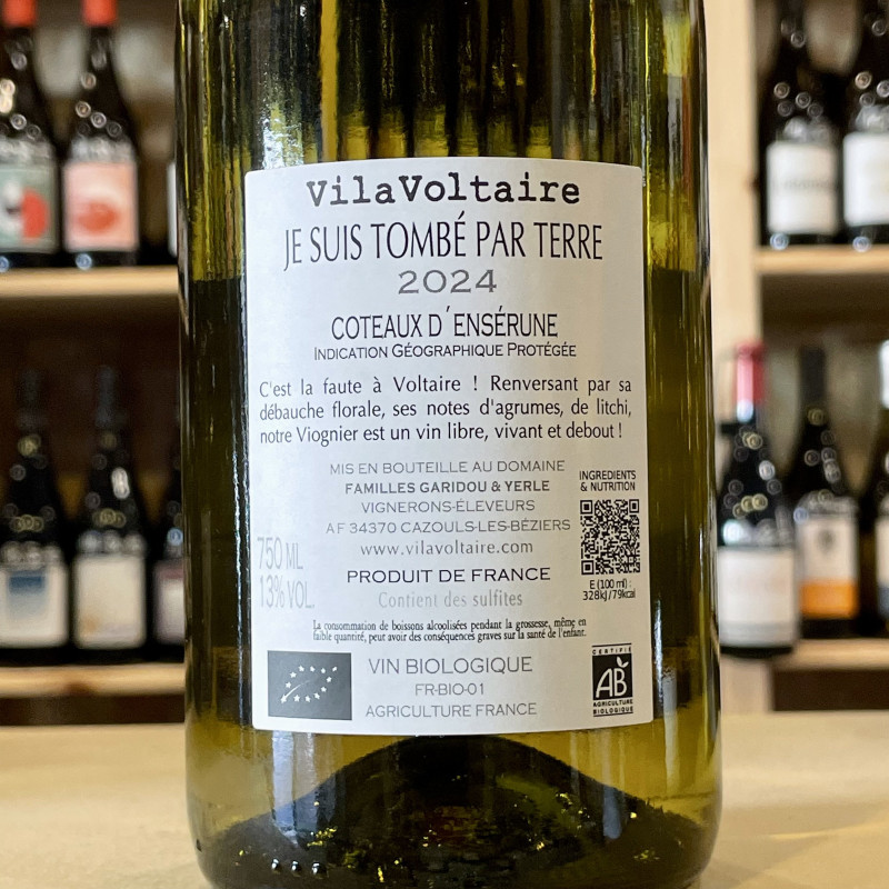 Domaine Vila Voltaire - Je Suis Tombé Par Terre