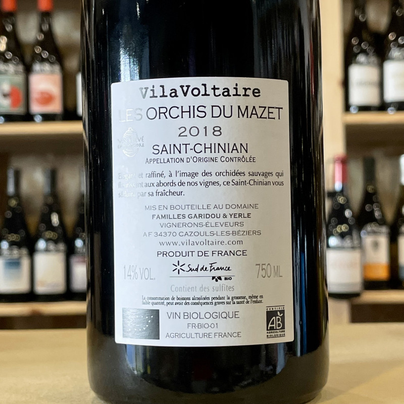 Domaine Vila Voltaire - Les Orchis du Mazet