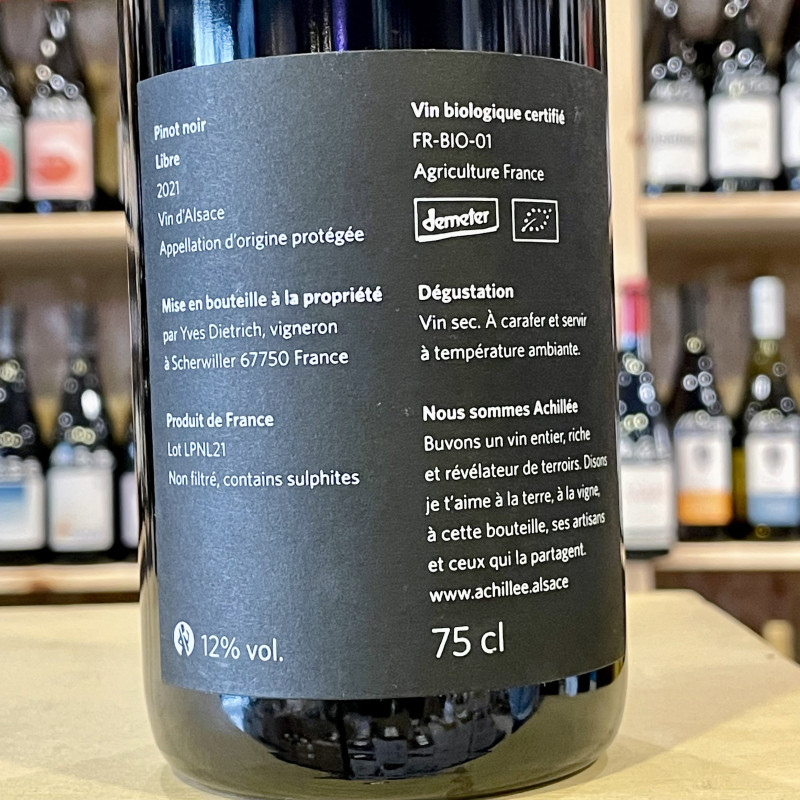 Domaine Achillée - Pinot Noir Libre