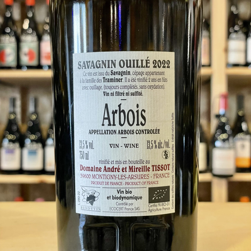 Domaine Tissot - Savagnin Ouillé