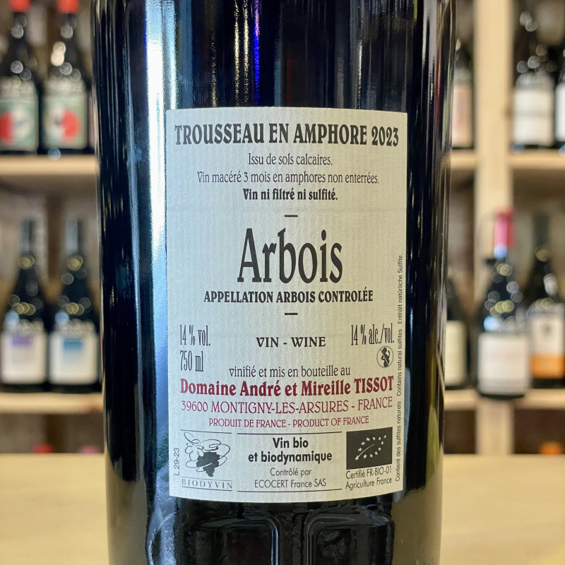 Domaine Tissot - Trousseau Amphore