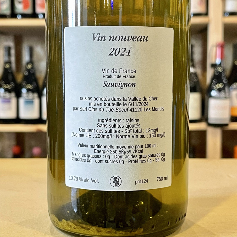 Clos du Tue Boeuf - Vin Nouveau