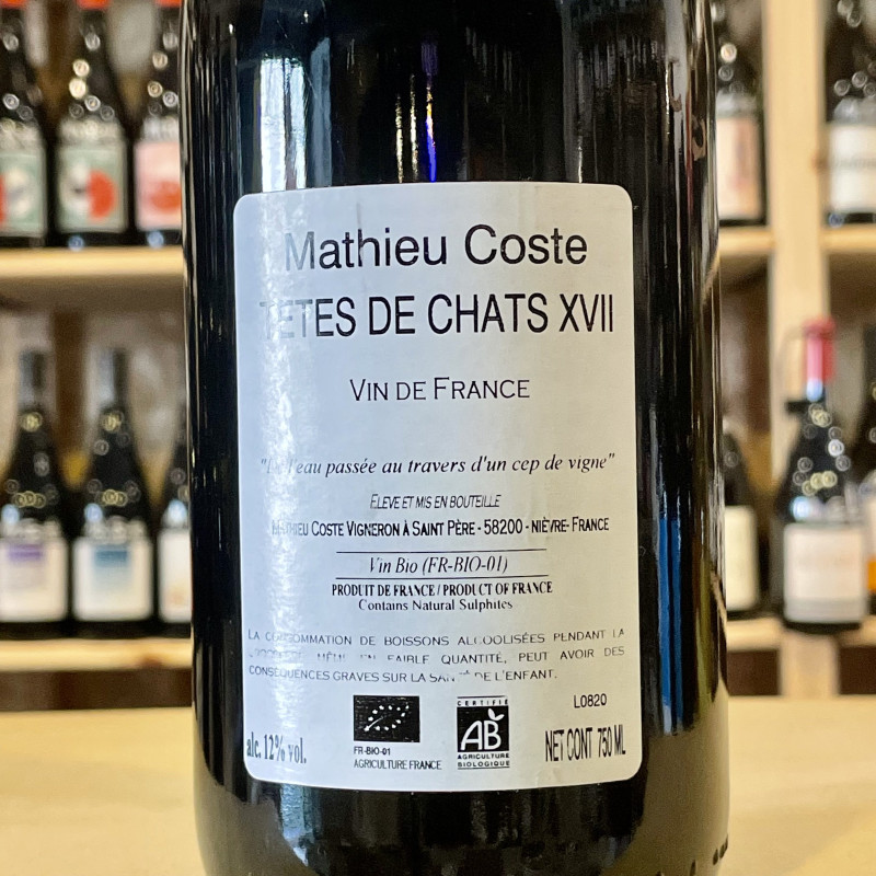 Domaine Bio Coste - Les Têtes de Chats