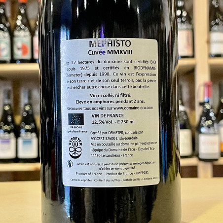 Domaine de l'Écu - Méphisto