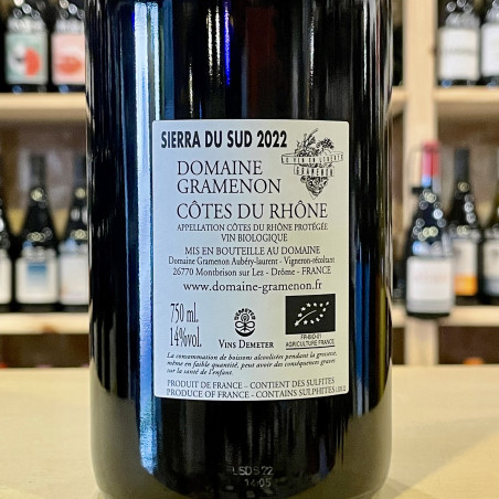 Domaine Gramenon - Sierra du Sud