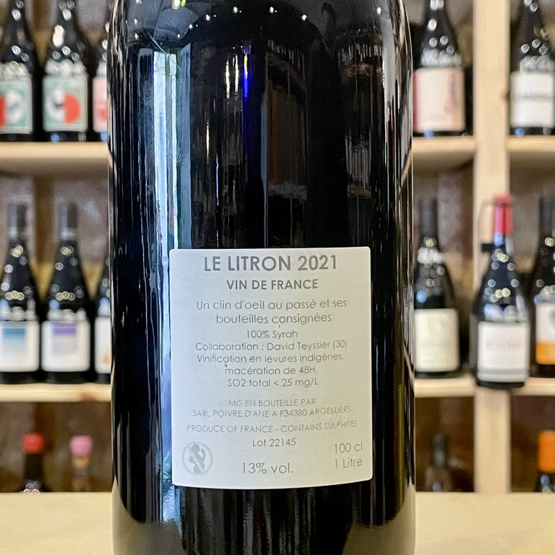 Vins Poivre d'Âne - Le Litron