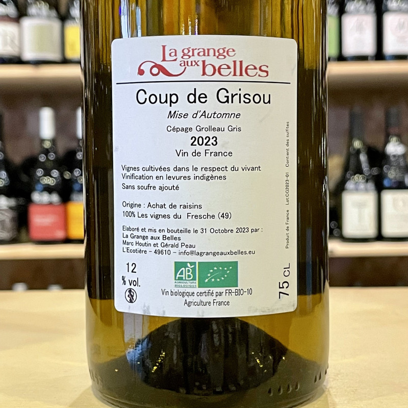 La Grange aux Belles - Coup de Grisou