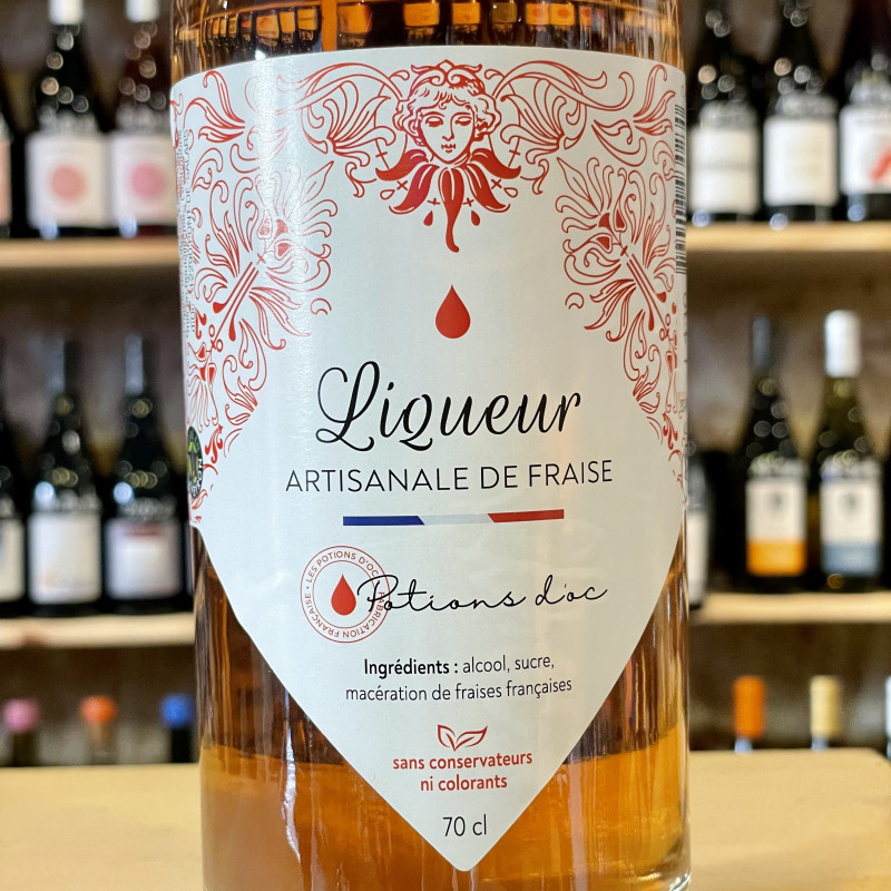 Les Potions d'Oc - Liqueur de Fraise