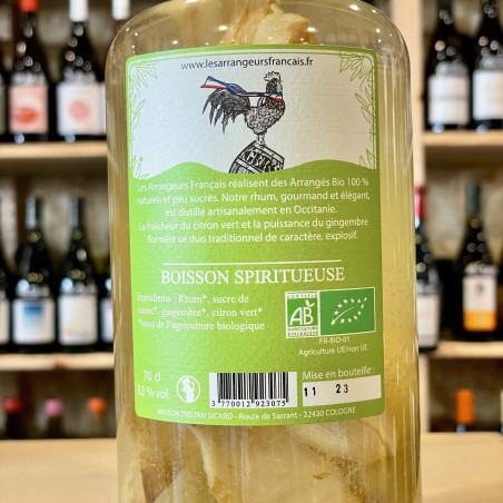 Les Arrangeurs Français - Rhum Arrangé [Citron Vert-Gingembre]