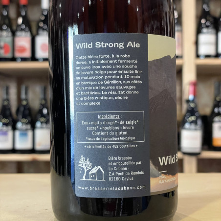 Brasserie La Cabane - Wild Strong Ale