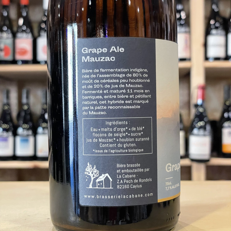 Brasserie La Cabane - Mauzac Grape Ale