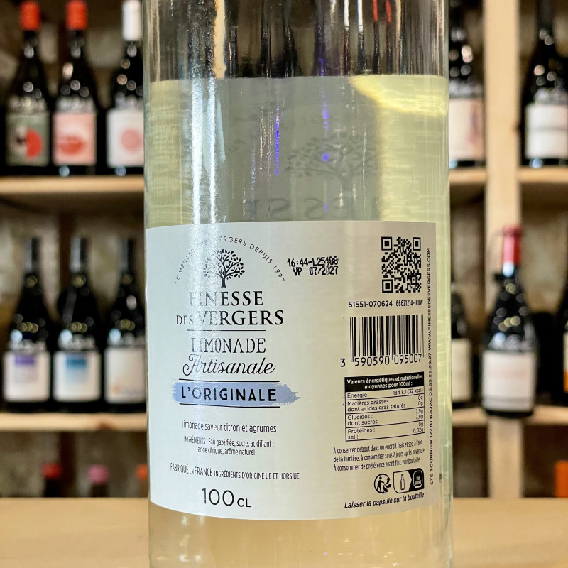 Finesse des Verges - Limonade Artisanale Nature