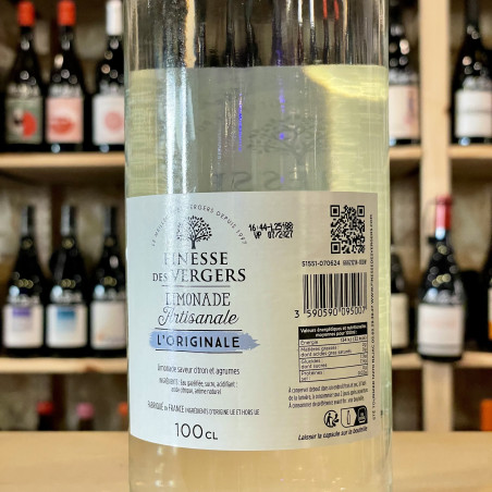 Finesse des Verges - Limonade Artisanale Nature