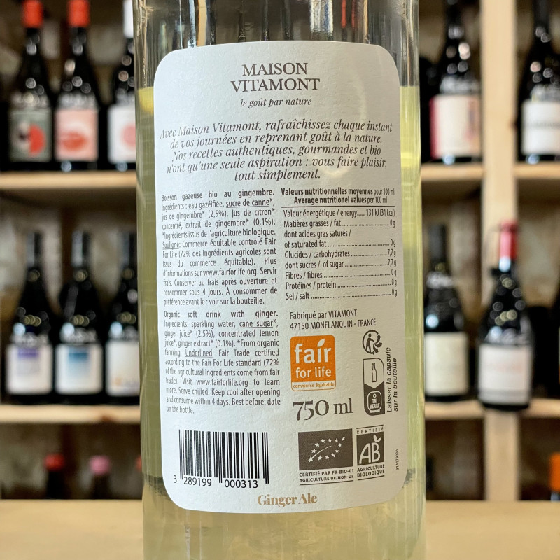 Vitamont - Ginger Ale Bio