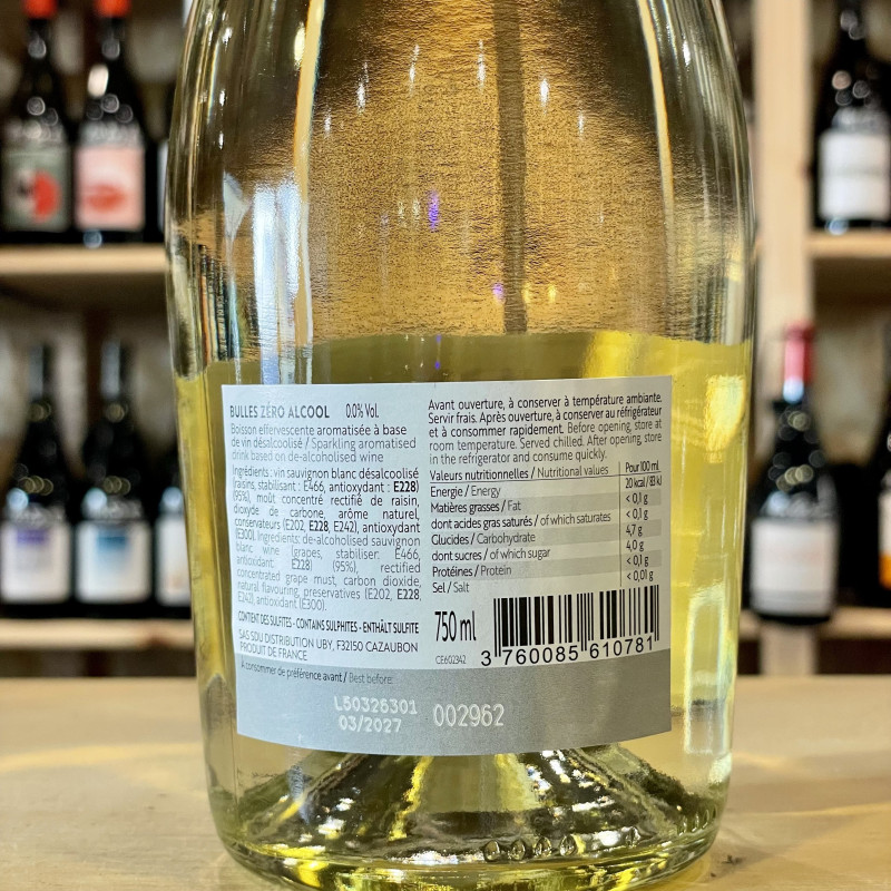 Domaine Uby - Zéro Alcool [Bulles]