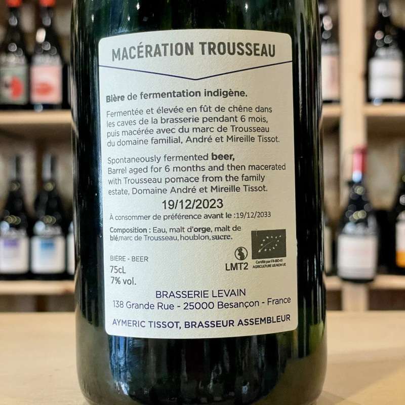 Brasserie Levain - Macération Trousseau