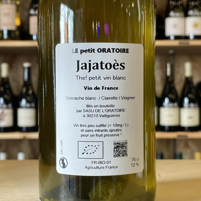 Domaine du Petit Oratoire - Jajatoès