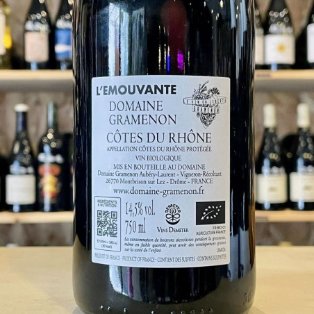 Domaine Gramenon - L'Émouvante