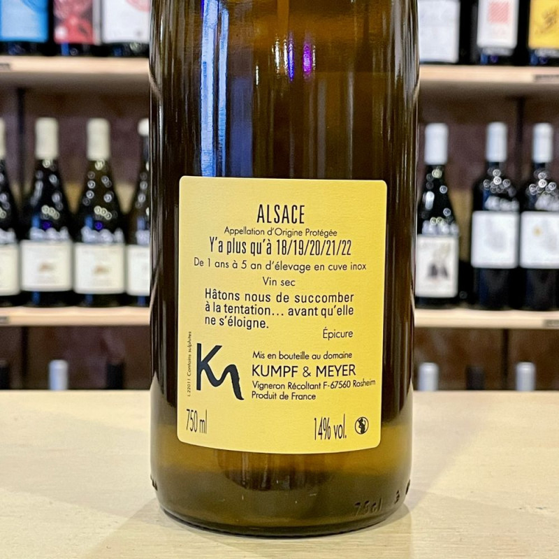 Domaine Kumpf & Meyer - Y'à Plus Qu'à