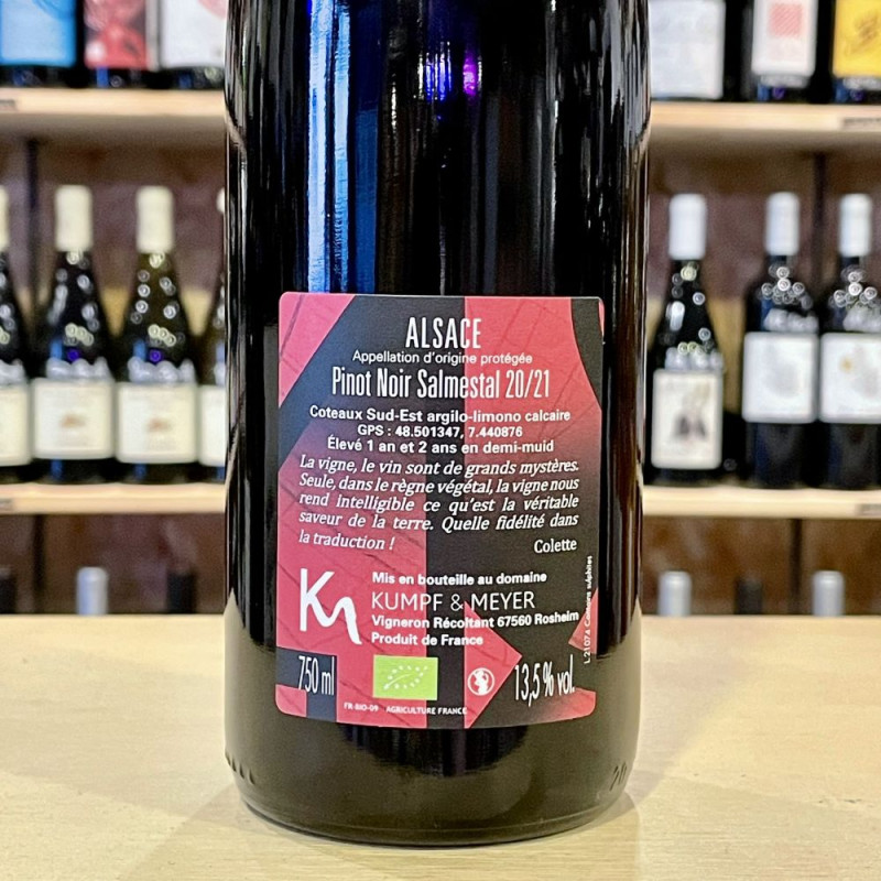 Domaine Kumpf & Meyer - Pinot Noir [Salmestal]