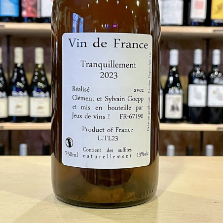 Jeux de Vins ! - Tranquillement