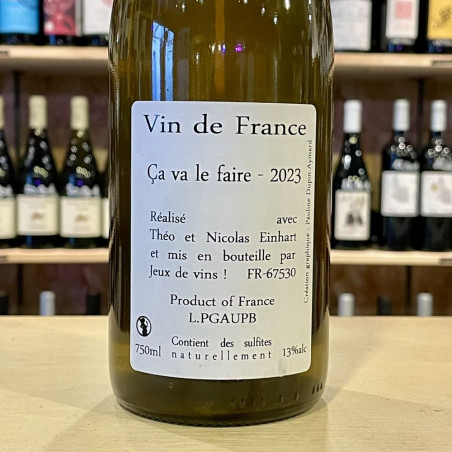 Jeux de Vins ! - Ça Va Le Faire