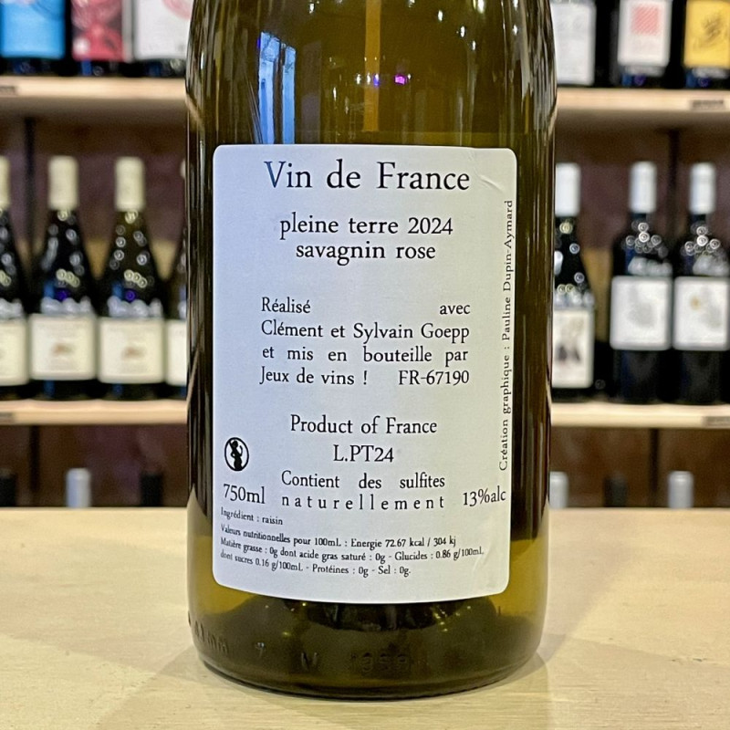 Jeux de Vins ! - Pleine Terre